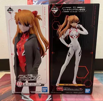 에반게리온 제일복권 아스카 라스트원상 D상 피규어 세트