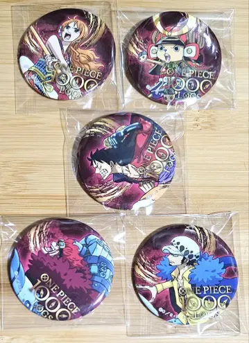 ONE PIECE 캔뱃지 세트