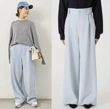 라빠르망 Lisiere 와이드 팬츠