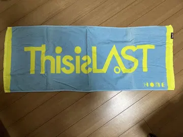 This is LAST 타월 로고