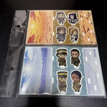 금 아크릴 디오라마 2세트