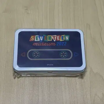 SEVENTEEN museum 2022 캔케이스 클리어 카드 세트