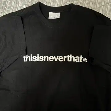 thisisneverthat 로고 T셔츠 M 블랙