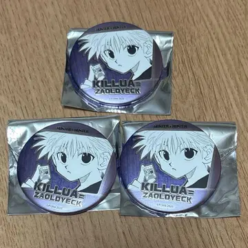 HUNTER x HUNTER J 히어로 데 컬렉션 캔뱃지 키루아