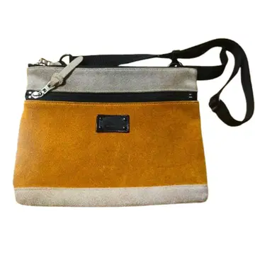 master-piece 마스터피스 사코슈 스웨이드 숄더백