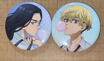 도쿄 리벤저스 캔뱃지 동리베 버블검 바지 케이스케 마츠노 치후유