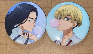 도쿄 리벤저스 캔뱃지 동리베 버블검 바지 케이스케 마츠노 치후유