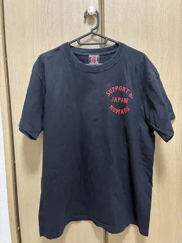 호소미 타케시 착용 SUPPORT 81 NOMADS T셔츠 L 사이즈