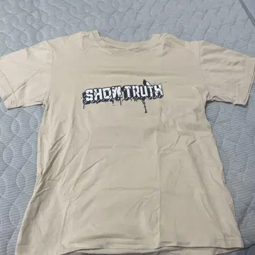 SPEAK LIFE PUSH 티셔츠 베이지