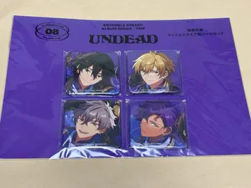 UNDEAD TRIP 애니메이트 유상 특전 아이돌 스퀘어 캔뱃지 세트