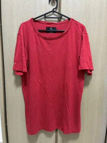 VIRGO WEAR WORKS 레드 T셔츠