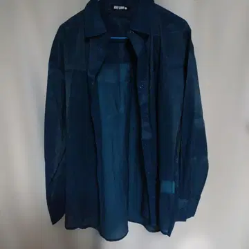 MARY QUANT (마리콴트) 그린 긴팔 셔츠 M