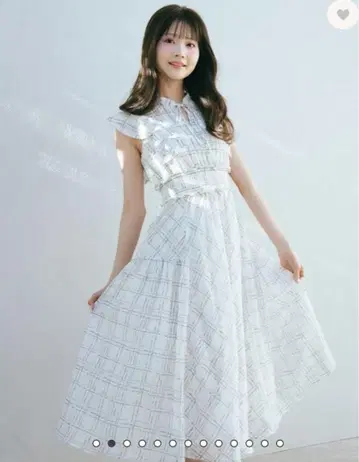 An MILLE 체크 레이디 원피스