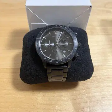 엠포리오 아르마니 EMPORIO ARMANI 블랙 손목시계