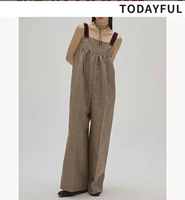 완판템 36 TODAYFULCheck Wide Combinaison