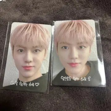 nct dream 윈터 팬미팅 재민 포토카드