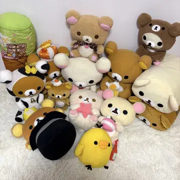 리락쿠마 봉제 인형 묶음 판매 헤이세이 레트로