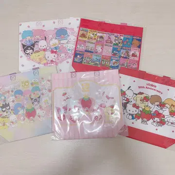 산리오 딸기신문 나카요시bag 컴프