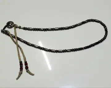 고로즈 비즈 실버 금 목걸이