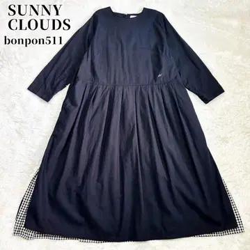 SUNNY CLOUDS pon 씨의 밑단에서 깅엄 체크 원피스