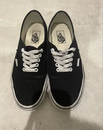 VANS 오센틱 블랙 26.5