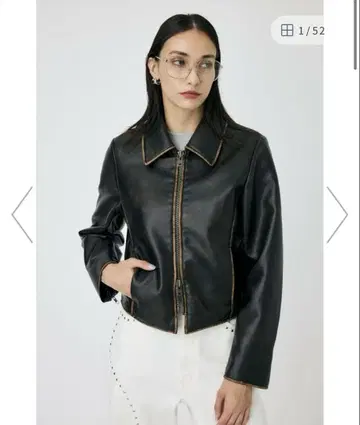 moussy 가죽 자켓