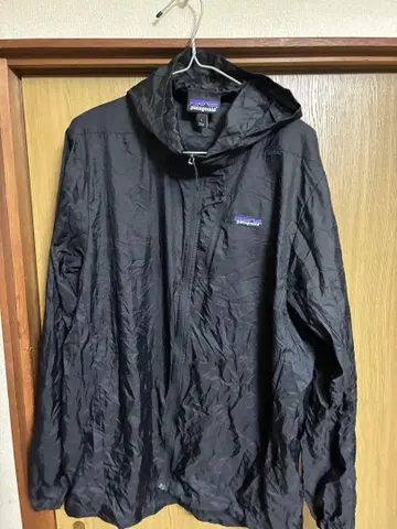 patagonia 후디니 자켓 블랙 L 사이즈