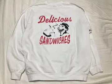 Delicious SANDWICHES 구제 의류 빈티지 맨투맨