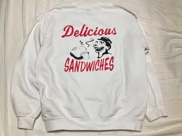 Delicious SANDWICHES 구제 의류 빈티지 맨투맨
