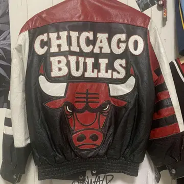 90년대 NBA 시카고 불스 가죽 재킷