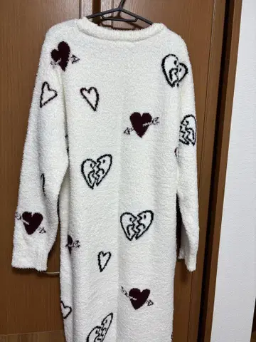 젤라또피케 FURFUR 하트 무늬 룸웨어