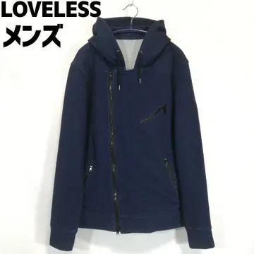 LOVELESS 남성용 라이더 후드티 맨투맨 M 사이즈 라브레스