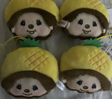 오키나와 한정판 몽치치 페이스 마스코트 파인애플