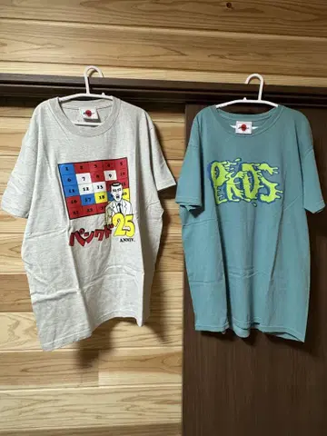 punkdrunkers 펑크 드렁커스 L 사이즈 T셔츠 2장 세트