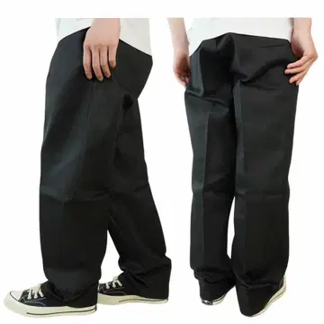 W32 새상품 디키즈 DICKIES 스케이트보딩 트윌 팬츠 블랙 874