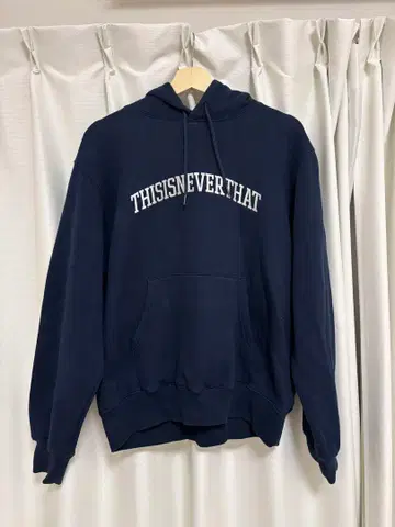 THISISNEVERTHAT 네이비 후드티