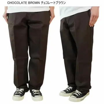 W34 새상품 디키즈 DICKIES 스케이트보딩 트윌 팬츠 브라운 874