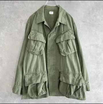 60s US. ARMY 정글 퍼티그 자켓 4th 립스탑