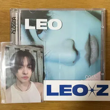 LEO COME CLOSER 트레이딩 카드 스티커 앨범