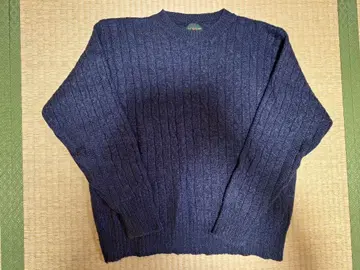 J.CREW 리브 크루넥 울 스웨터