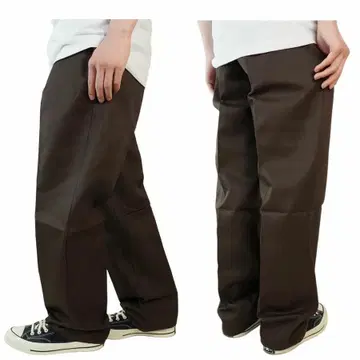 W36 새상품 디키즈 DICKIES 스케이트보딩 트윌 팬츠 브라운 874