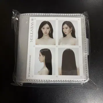 aespa 서울콘 포토카드 바인더 키트 윈터 트레이딩 카드 미포함