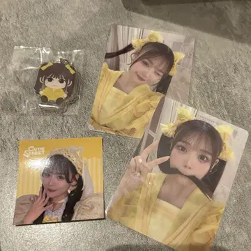 cutie street 후루사와 리사 참 스티커 트레이딩 카드 세트