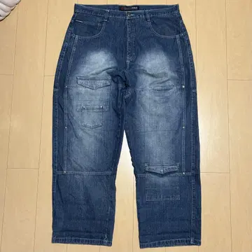 사우스 폴 데님 팬츠 구제 의류