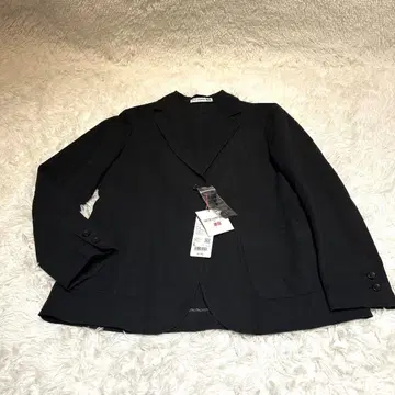 새상품 UNIQLO INES 린넨 코튼 자켓 L 블랙
