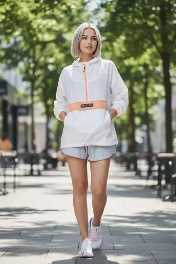 언더아머 나일론 자켓 M 사이즈