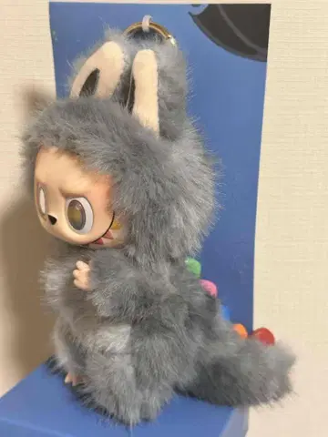 labubu 토끼 코스튬 봉제 인형 키링