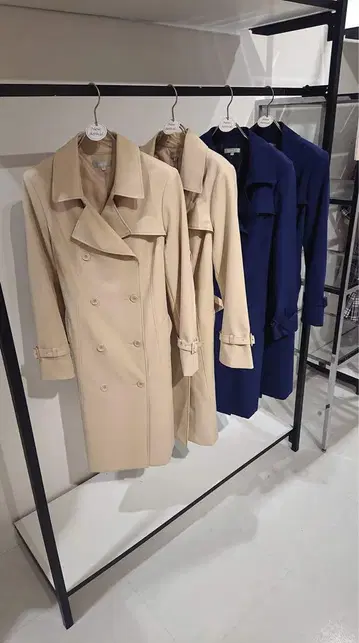 overE 96 트렌치코트 베이지
