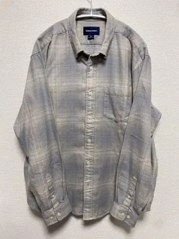 thisisneverthat Flannel Check Shirt Grey