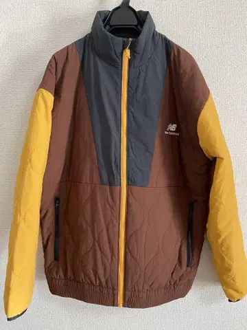 NEW BALANCE 풀 집업 퀼팅 아우터웨어